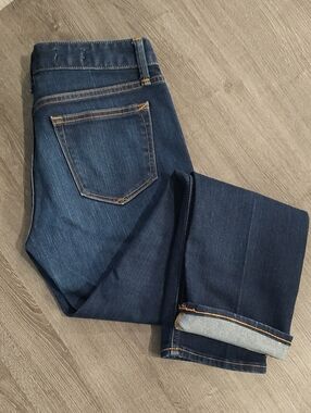 Women's Dark Blue Denim Jeans